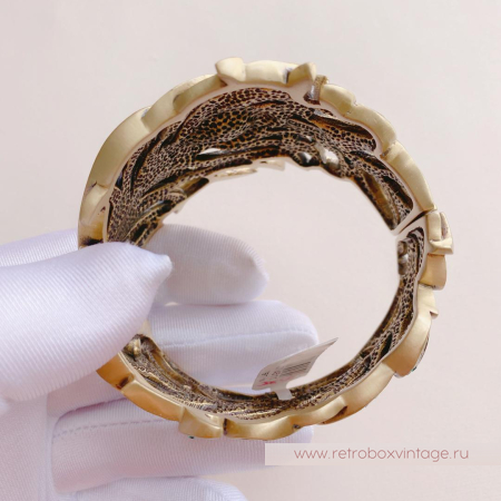 HEIDI DAUS Браслет «Перо синей птицы» павлин размер L