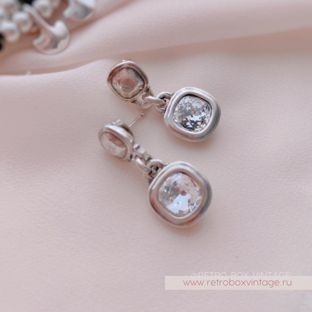 CICLON Серьги «Хрустальная классика»