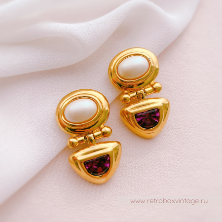 JOAN RIVERS Клипсы «Ваше роскошество» (уценка) JOAN RIVERS Клипсы «Ваше роскошество» (уценка)