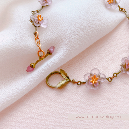 MICHAEL MICHAUD Браслет «Нежная весна: цветущий персик»