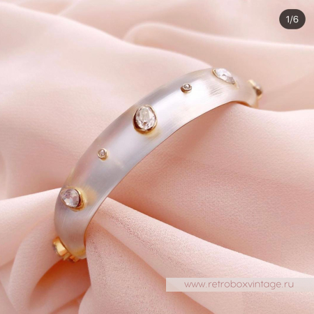 ALEXIS BITTAR Браслет «Кристальный светлый» ALEXIS BITTAR Браслет «Кристальный светлый»