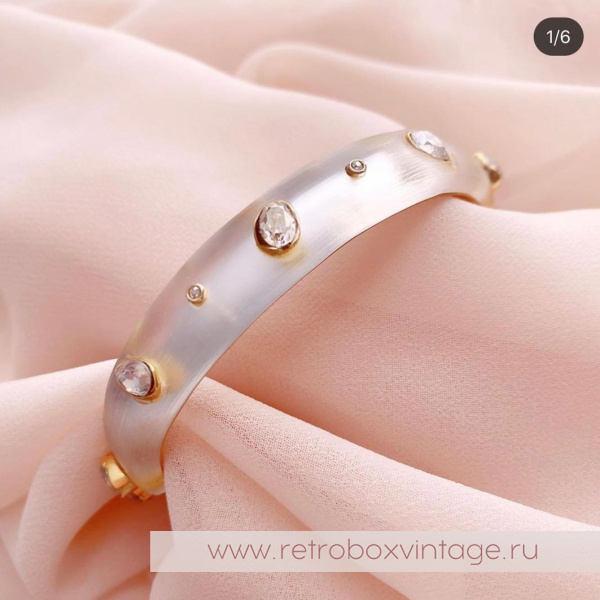 ALEXIS BITTAR Браслет «Кристальный светлый» ALEXIS BITTAR Браслет «Кристальный светлый»