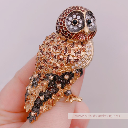 NOLAN MILLER Брошь «Совушка-сова»