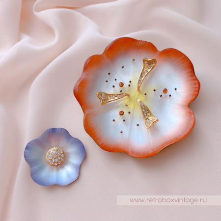 ALEXIS BITTAR Комплект «Броши пара кувшинок»