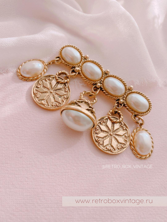 1928 JEWELRY Брошь-бар «Утро Шахерезады»