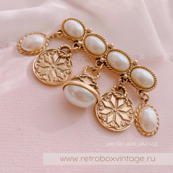 1928 JEWELRY Брошь-бар «Утро Шахерезады»