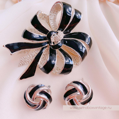 JOAN RIVERS / TRIFARI Комплект «Бант и узелки»