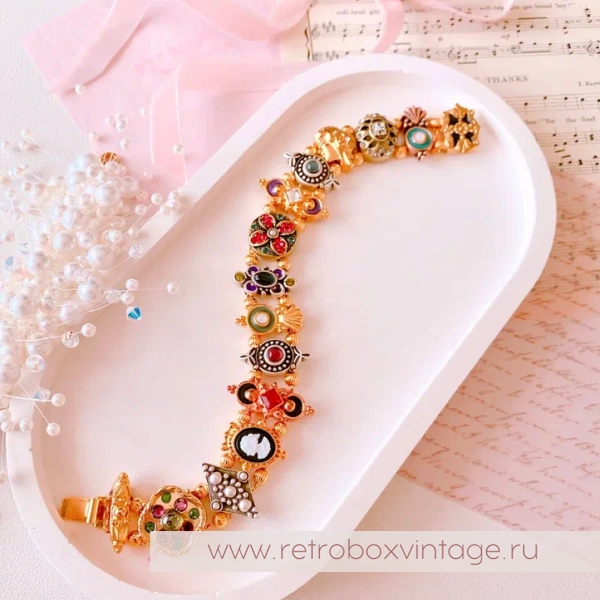 SWEET ROMANCE Браслет «Тайны сердца» размер 8-9 (до 20 см)