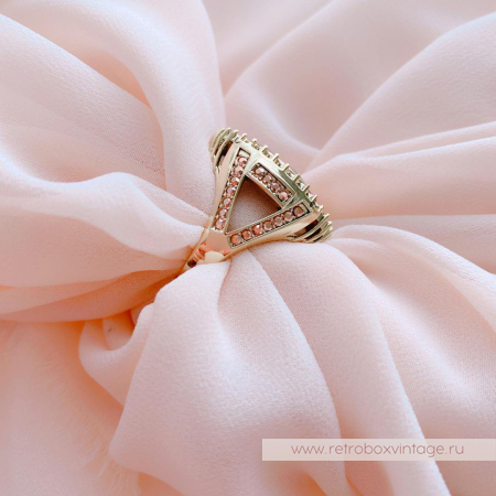 KIRKS FOLLY Кольцо «Лунная нимфа: хамелеон радуга»