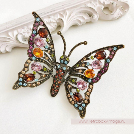 HEIDI DAUS Брошь «Трепещущая бабочка»