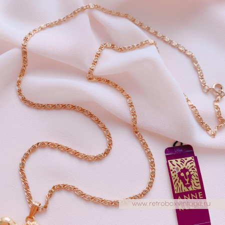 ANNE KLEIN Кулон на цепочке «Золотой лев»