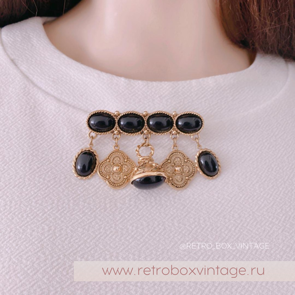 1928 JEWELRY Брошь «Ночь шахерезады»