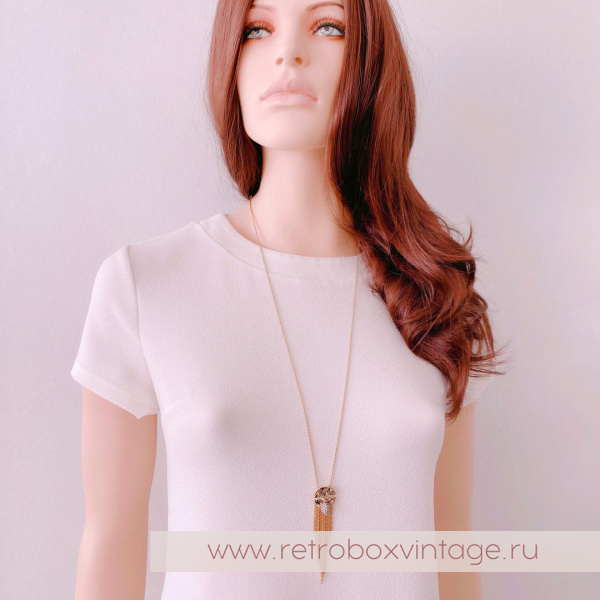 ALEXIS BITTAR Комплект «Полет кометы» кулон на цепочке и серьги ALEXIS BITTAR Комплект «Полет кометы» кулон на цепочке и серьги