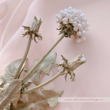 MICHAEL MICHAUD Брошь «Одуванчик» эксклюзивная коллекция