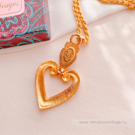 PREMIER DESIGNS Кулон на цепочке "Сердце любви" Юбилейный выпуск