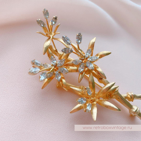 VENDOME Брошь «Цветущий бамбук» VENDOME Брошь «Цветущий бамбук»