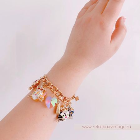 RITZY COUTURE Браслет «Королева кошек» RITZY COUTURE Браслет «Королева кошек»