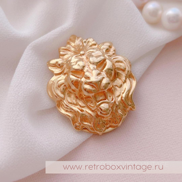 ANNE KLEIN Клип для платка «Король-лев» ANNE KLEIN Клип для платка «Король-лев»