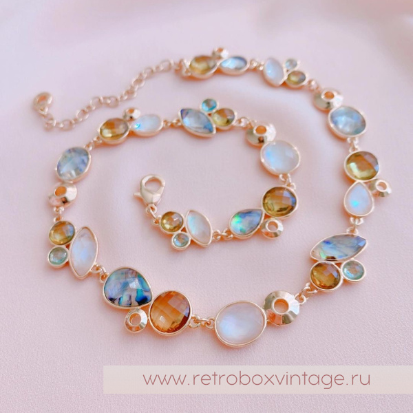 ANNE KLEIN Ожерелье «Осеннее небо»