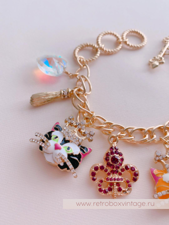 RITZY COUTURE Браслет «Королева кошек»