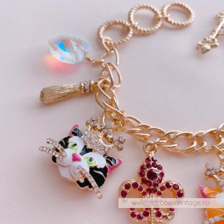 RITZY COUTURE Браслет «Королева кошек» RITZY COUTURE Браслет «Королева кошек»