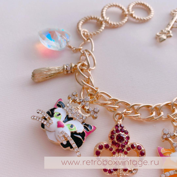 RITZY COUTURE Браслет «Королева кошек»