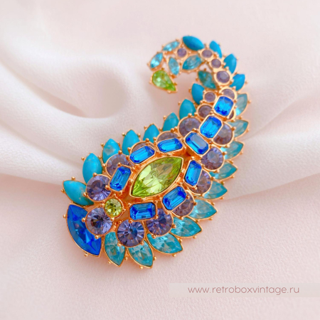 JOAN RIVERS Брошь "Пейсли Шахерезады"