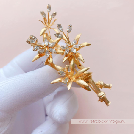 VENDOME Брошь «Цветущий бамбук» VENDOME Брошь «Цветущий бамбук»