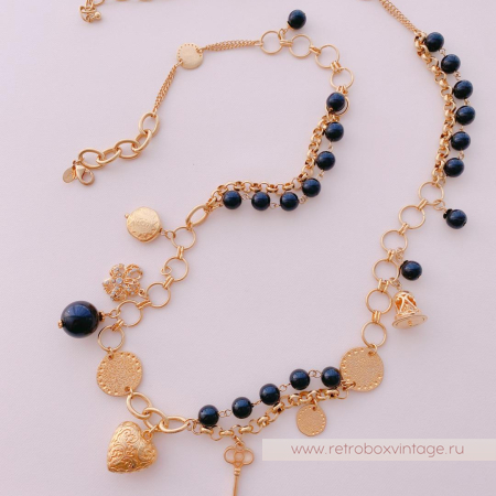 JOAN RIVERS Ожерелье «Ключ от сердца»