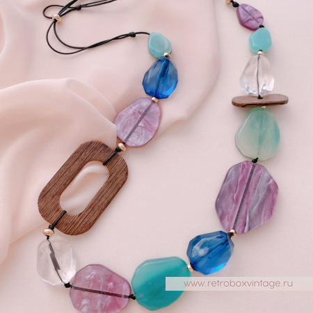 MOON PARIS Ожерелье «Шармэль» с крупными бусинами MOON PARIS Ожерелье «Шармэль» с крупными бусинами