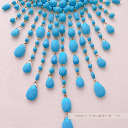 JOAN RIVERS Ожерелье «Бирюзовый водопад»