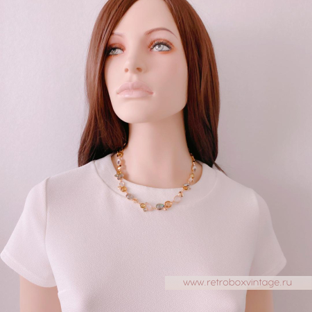 ANNE KLEIN Ожерелье «Осеннее небо» ANNE KLEIN Ожерелье «Осеннее небо»