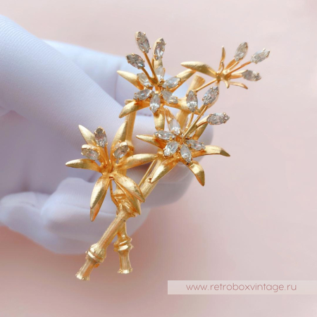 VENDOME Брошь «Цветущий бамбук» VENDOME Брошь «Цветущий бамбук»