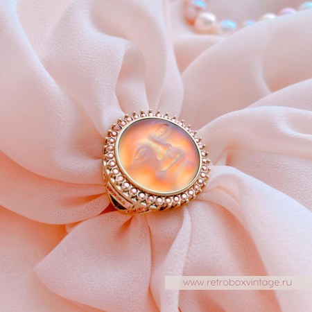 KIRKS FOLLY Кольцо «Лунная нимфа: хамелеон радуга»