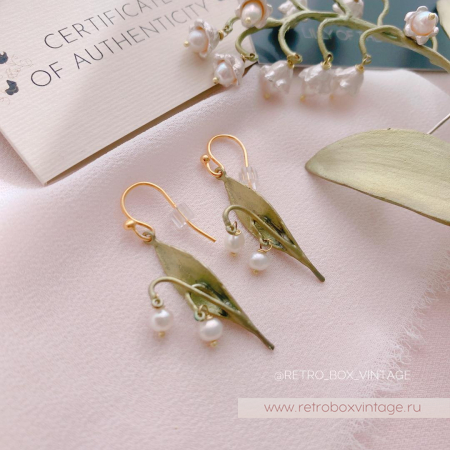 MICHAEL MICHAUD Брошь «Майский ландыш эксклюзив»