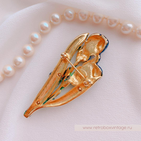 MFA Брошь «Букет ирисов»