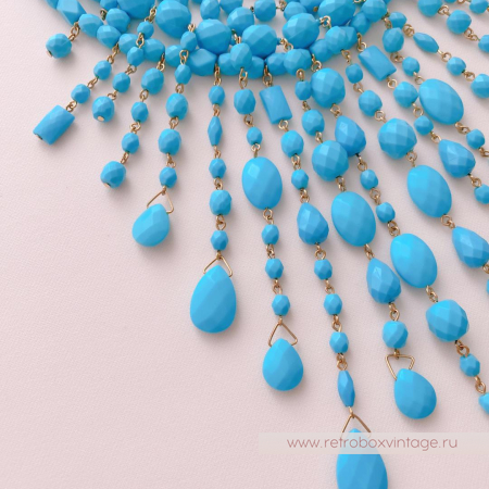 JOAN RIVERS Ожерелье «Бирюзовый водопад»