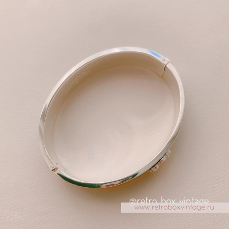 LAUREN RALPH LAUREN Браслет обод «Бирюза с гербом узкий»