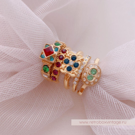 SWEET ROMANCE Сет колец «Ренессанс» (5 шт в комплекте)