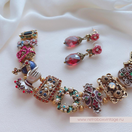 SWEET ROMANCE Серьги «Роза моего сердца»