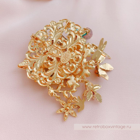 KIRKS FOLLY Брошь-кулон «Лесная фея и олененок» KIRKS FOLLY Брошь-кулон «Лесная фея и олененок»