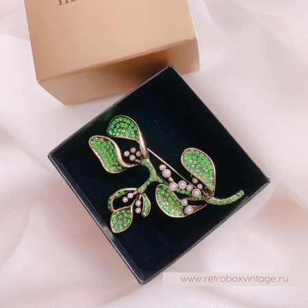 HEIDI DAUS Брошь «Поцелуй весны»