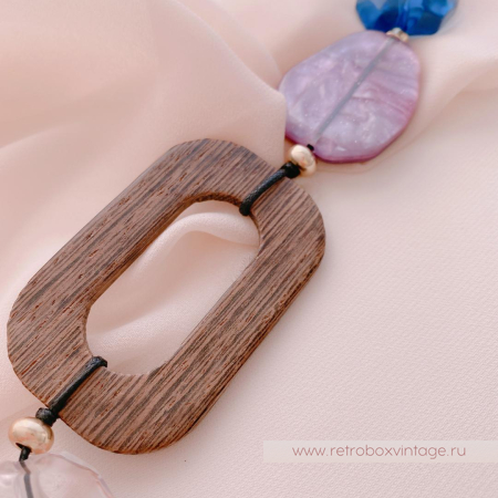 MOON PARIS Ожерелье «Шармэль» с крупными бусинами MOON PARIS Ожерелье «Шармэль» с крупными бусинами