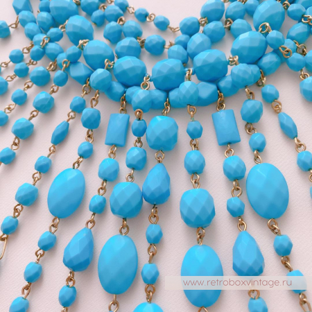 JOAN RIVERS Ожерелье «Бирюзовый водопад»