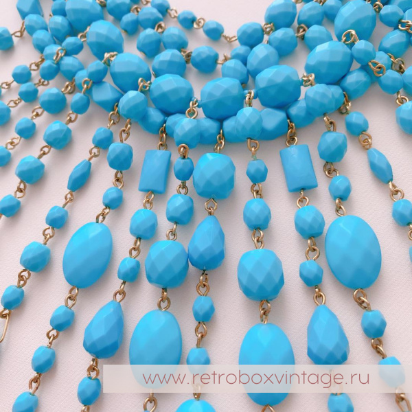 JOAN RIVERS Ожерелье «Бирюзовый водопад»