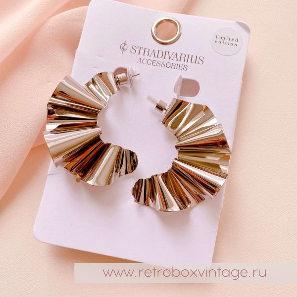 STRADIVARIUS Серьги "Новая волна"