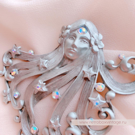 JJ / JONETTE JEWELRY Брошь «Принцесса звезд: серебро»