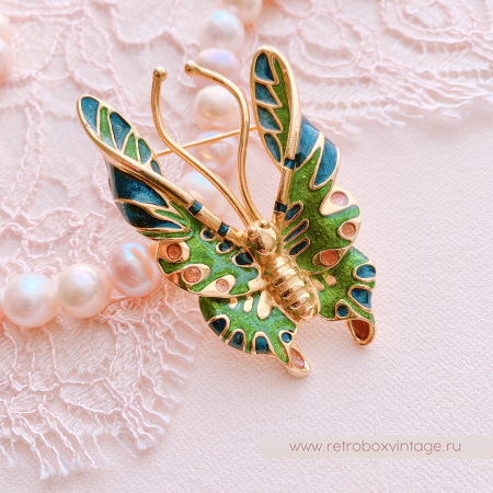 MFA Брошь «Парящая бабочка»