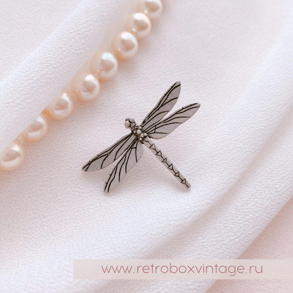 JJ / JONET JEWELRY Брошь-пин "Стрекоза" JJ / JONET JEWELRY Брошь-пин "Стрекоза"