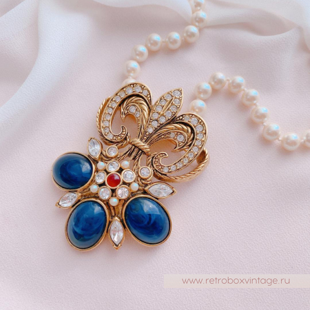 JOSE MARIA BARRERA / AVON Брошь-кулон «Флорентин»